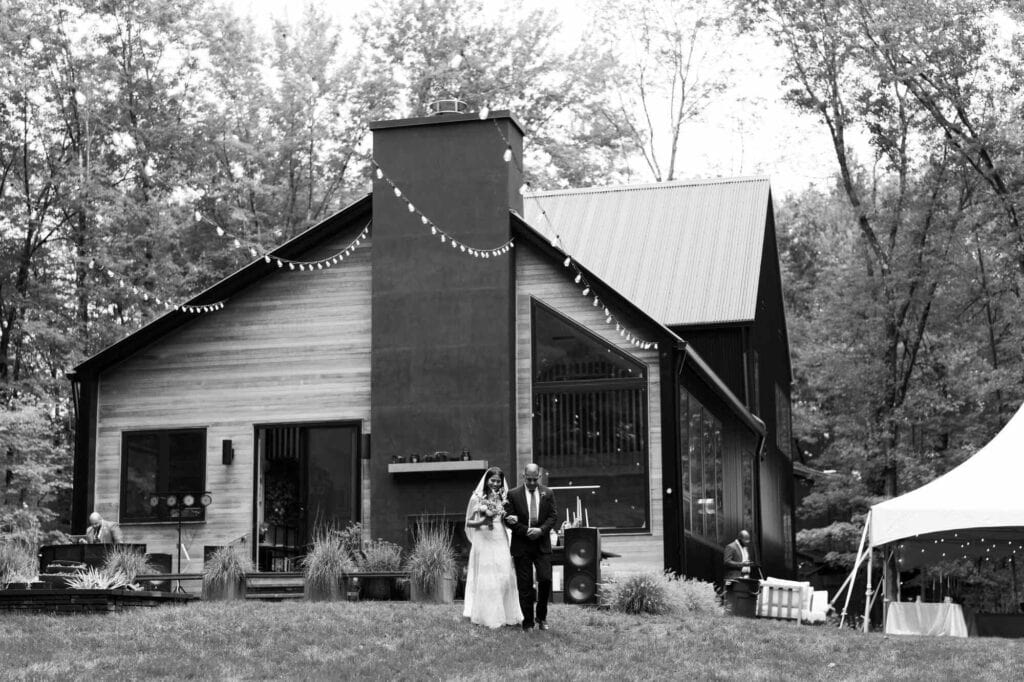 Rustic outdoor venue setting perfect for Indian wedding planners in Indiana