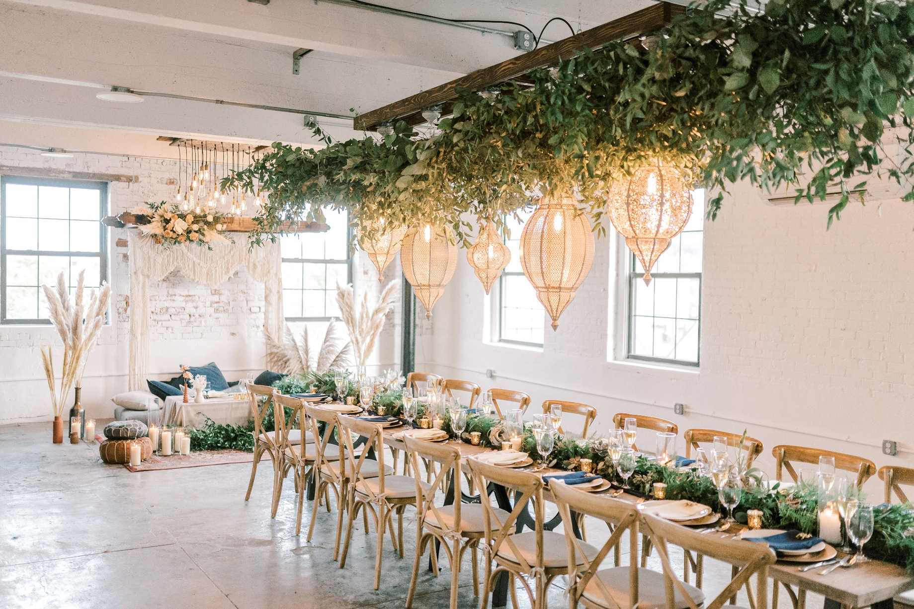 Industrial event venue design by creative party planners in New Jersey